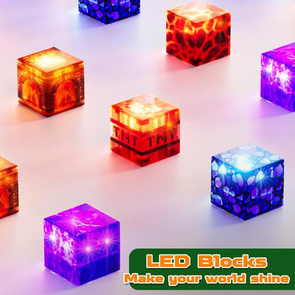 The Light-Up Magnetic Block Set for Curious Young Minds.